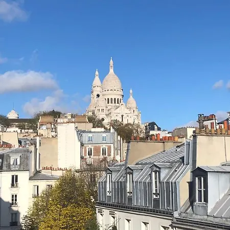 Luminous Apt With View On The Sacre Coeur *